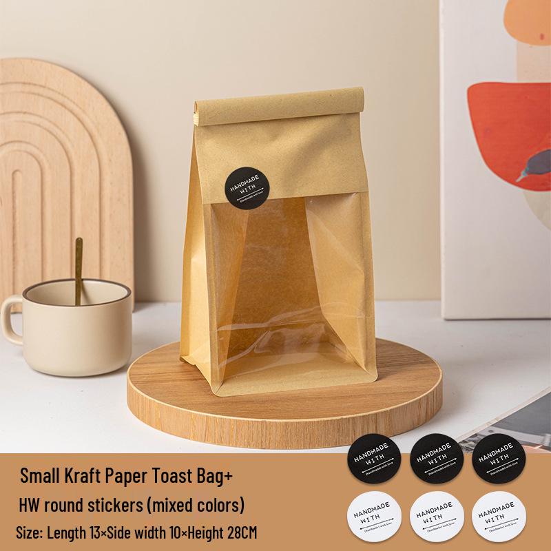 450g Self-Sealing Bread Bags for Sliced Toast & Croissants