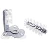 Lazy Cup Brush Glass Double-Sided Brush, Vertical Glass Bottle Creative Wall-Mounted Lazy Rotating Cleaner