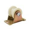 1Pcs Durable Grooved Nylon Bearing Pulley With Stand 30mm 45# Roller Track Wheel 30U/V Rigid Caster Door