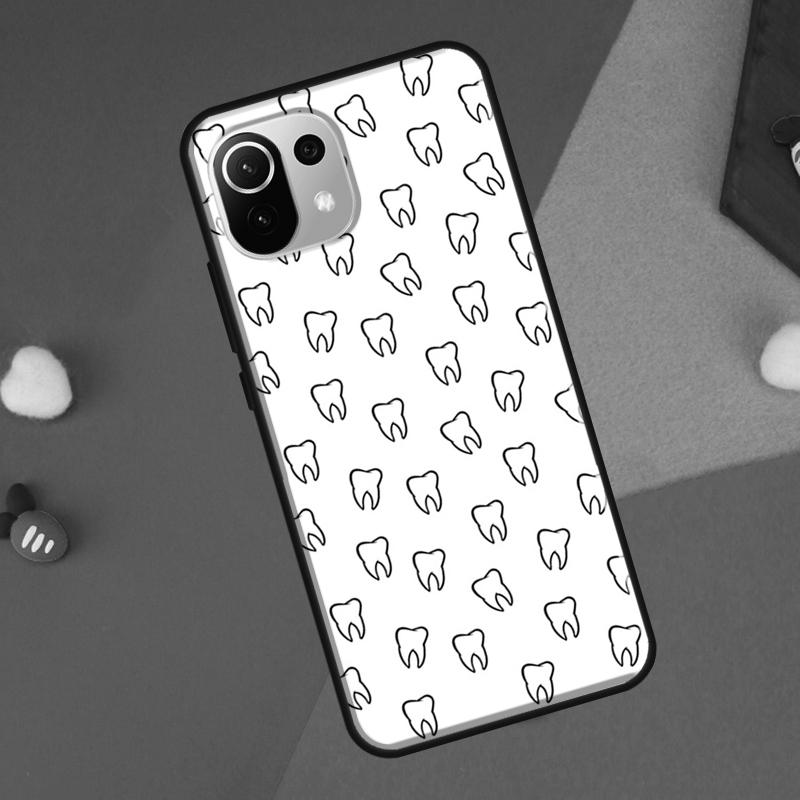 

Dentist Dental Dent Tooth Cover For Xiaomi 13 14 Ultra 11T 12T 13T 14T Pro POCO X7 Pro X3 X5 F3 F5 F6 M6 X6 Pro Case Xiaomi 14 Pro