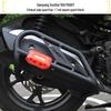 SYC Cruiser 150/GT Motorcycle Exhaust Guards & Folding Backrest Luggage Rack