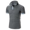 10 Colori Qualità di Marca Cotone Polo Uomo Ricamo Polo Camicia Giraffa Uomo Casual Patchwork Top Maschili