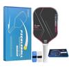 T700 Carbon Fiber Pickleball Paddles Professional Full Set Indoor Outdoor Play
