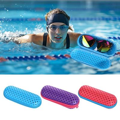 Men Women Breathable Swimming Goggles Storage Box Sunglasses Bag Reading Eyewear Case Myopia Glasses Case EVA Glasses Box Holder