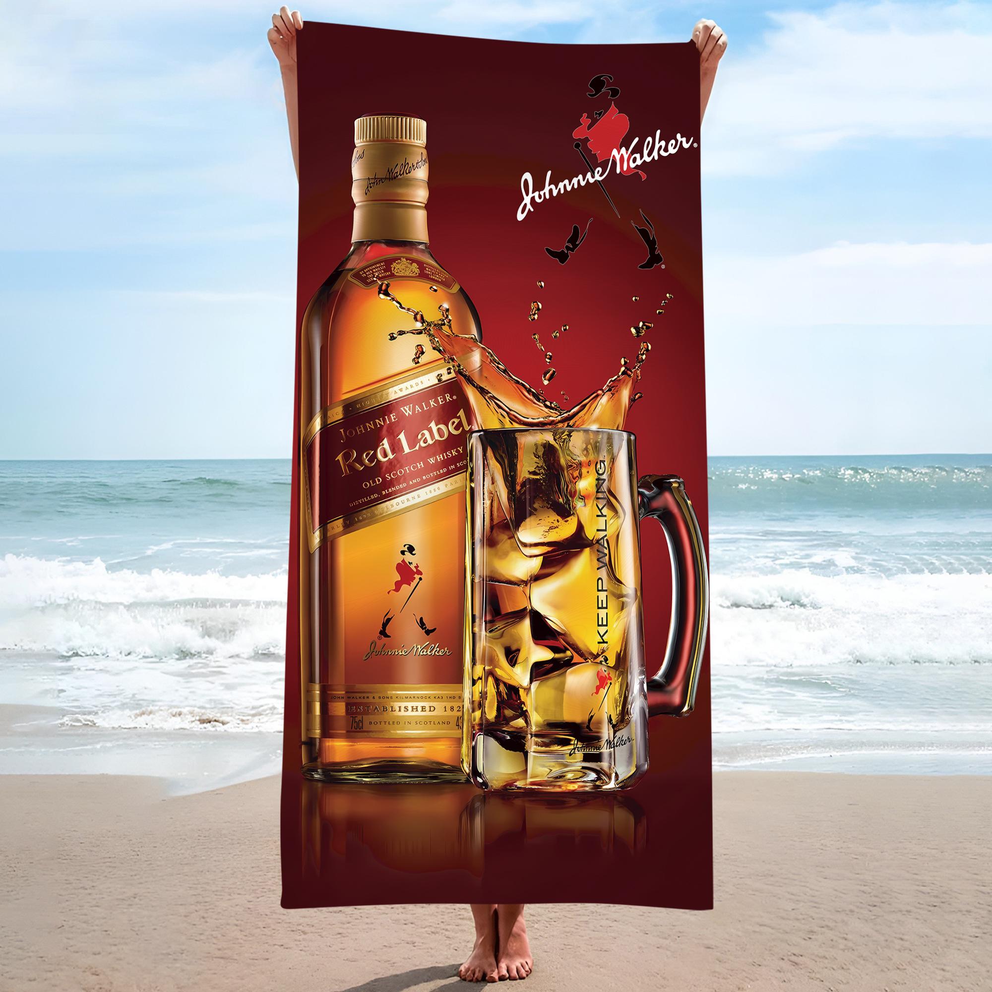 

Beach Towel J-JohnnieS-w-WalkerS Printed One Piece Anime Bath Towel 75x150cm Bathroom Shower Washcloth Home Decor W40*H60(CM)