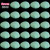24pcs Seashell Candy Boxes Pastel Pink Turquoise Purple Blue White Wedding Birthday Beach Party Favor Candy Containers Box Decor