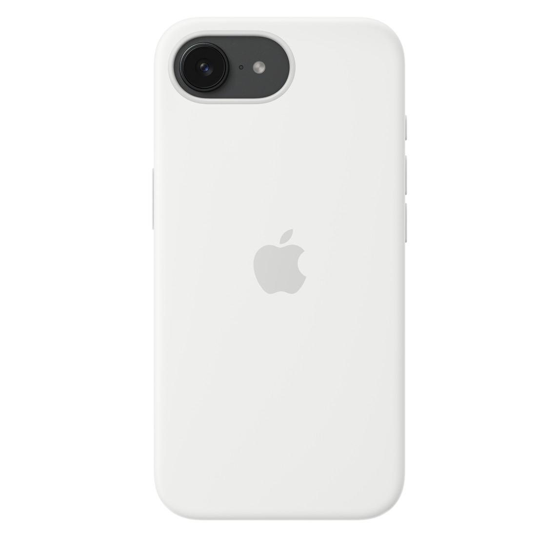 iPhone 16e Silicone Case белый