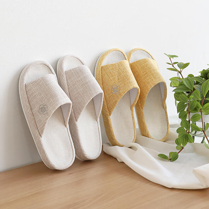 

Office Living Room Noise Prevention Indoor Slippers Cushion Slippers Rested Navy