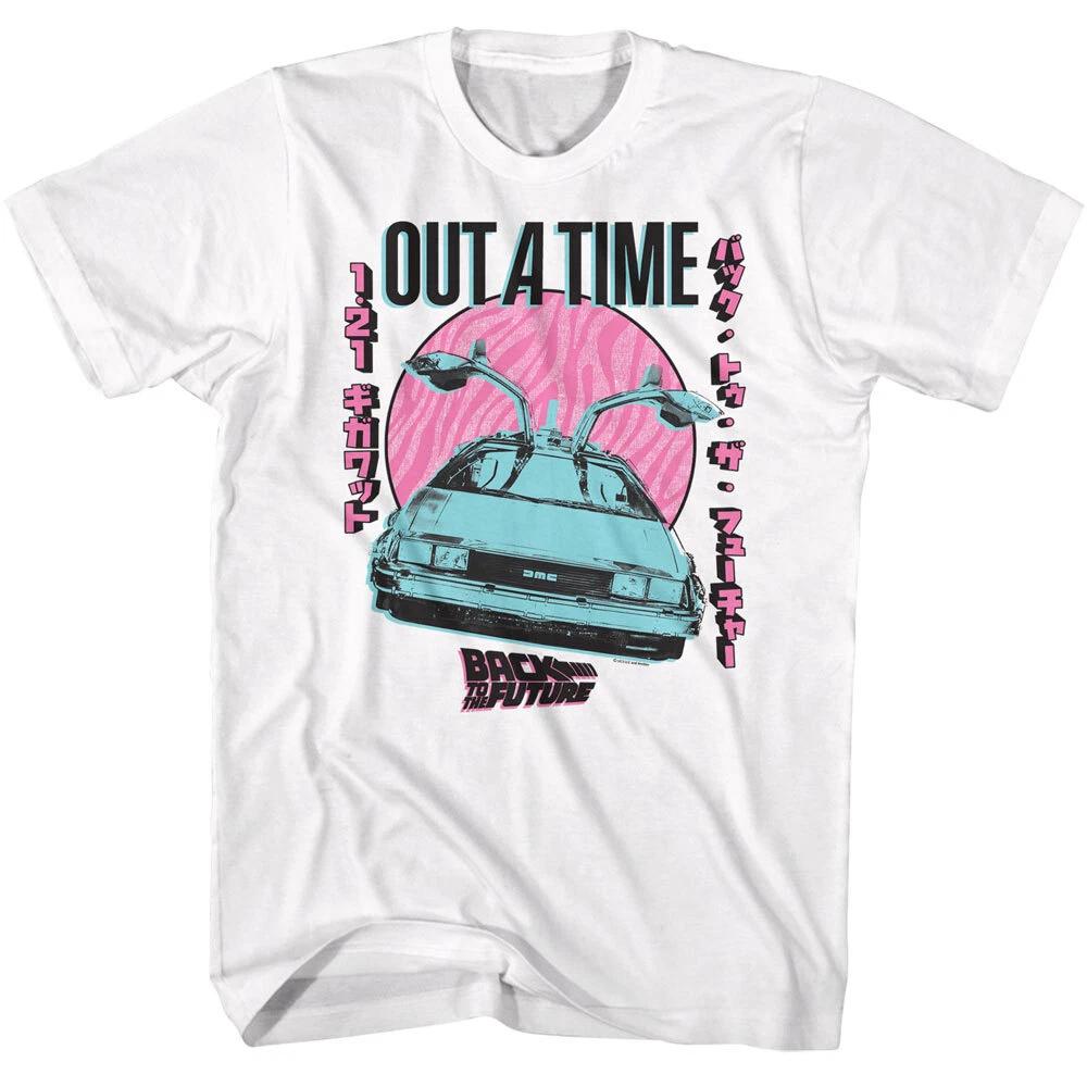 Back To The Future 1.21 Gigawatts Japanese Delorean Movie Poster Men s T Shirt S