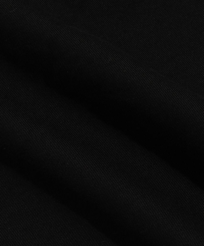 CARGOBROS Washed Cotton Curved Pants (Black)