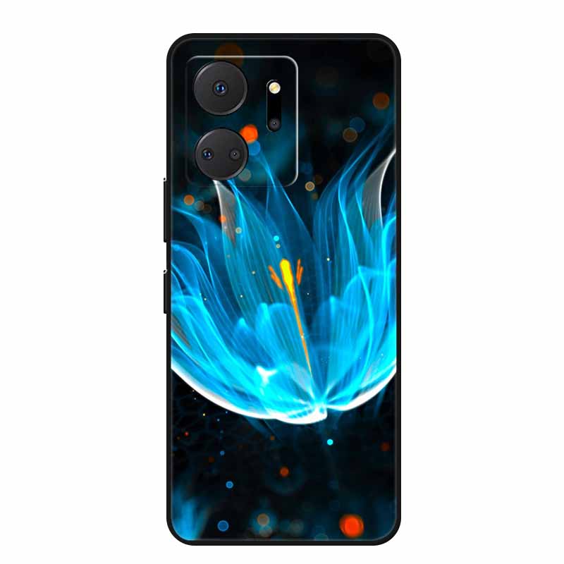 Handyhülle Für Honor X7a Rückseite Hülle X 7 a Coque Stoßfest Schwarzes Silikon Weiche Funda Für Honor Play 7T 7 T Hülle Play7T Capa