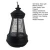 Hanging Solar Lantern, Retro Lantern Garden Solar Lamp, Waterproof Outdoor Solar Light for Backyard Porch Terrace Decor
