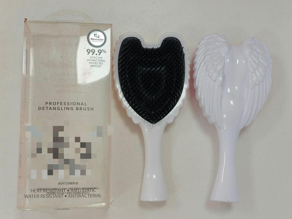 Pettine Styling Capelli Queen's con Cuscinetto d'Aria: Pettine Multifunzionale a Forma di Ala per la Cura dei Capelli da Viaggio per Donne.