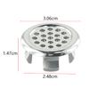 Sink Overflow Ring Sanitary Pedestal 2pcs Replacement Hole