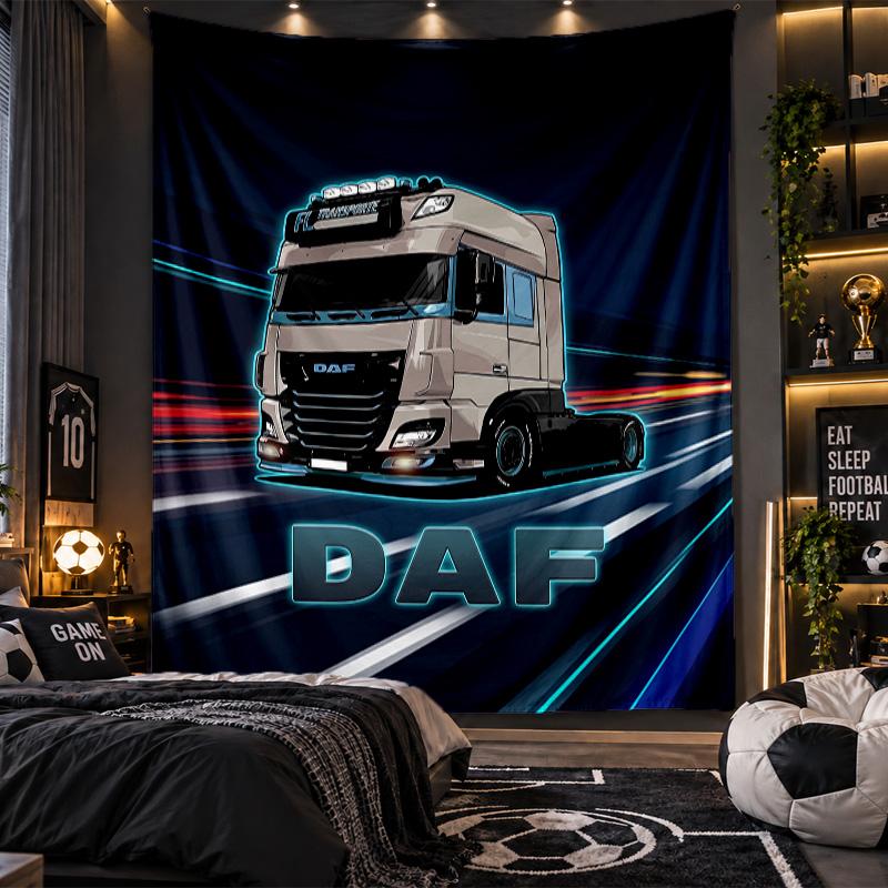 Wall Hanging Tapestry DAF Print Cloth for Living Room Bedroom Home Decor