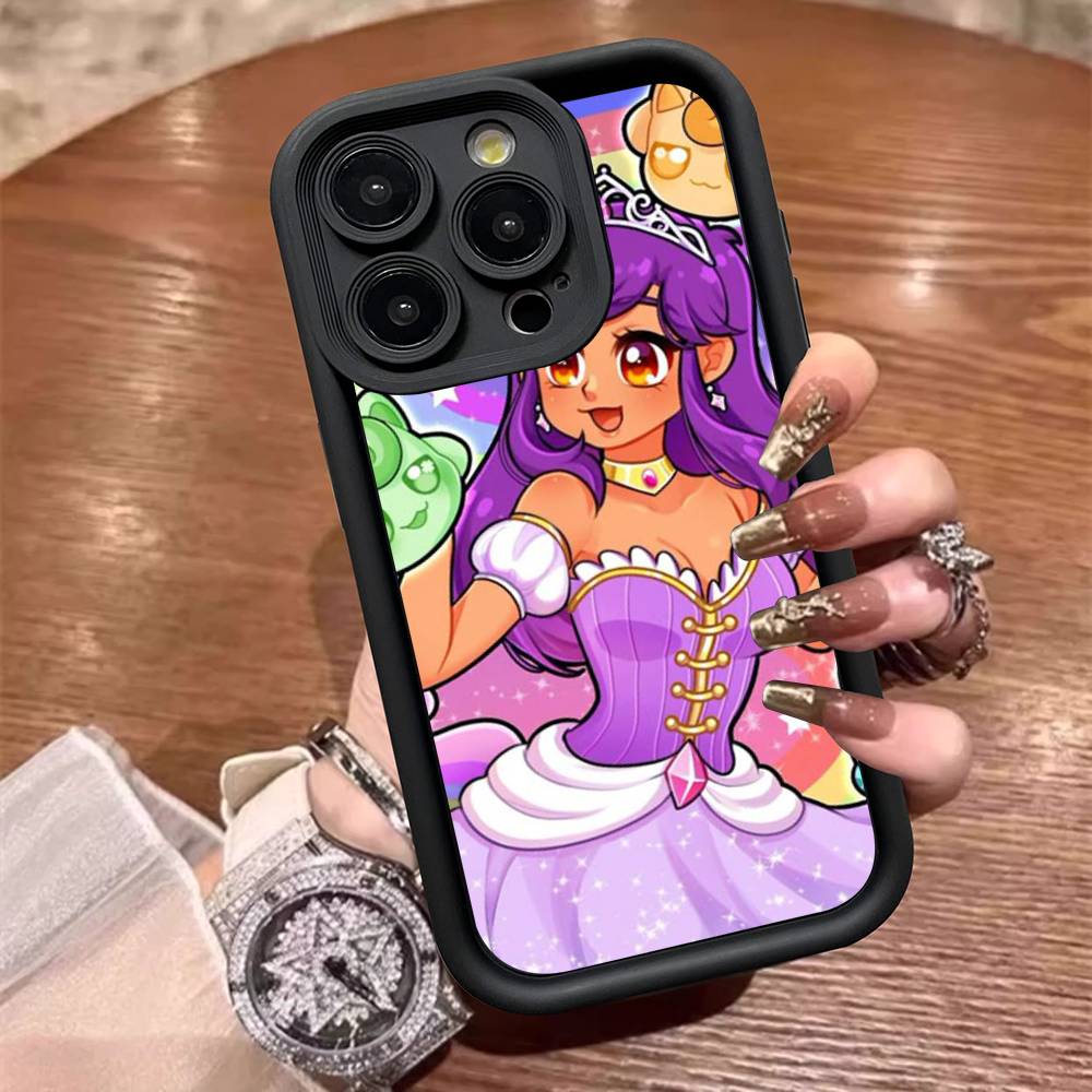 Aphmau Cute Girl Funny Phone Case For IPhone 17 16 15 14 13 12 11 Pro Max Plus Silicone Shockproof Case