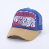 Letter Three-Dimensional Printing Sun Hat, Male And Female Couples Net Hat, Truck Hat, Versatile Breathable Baseball Cap