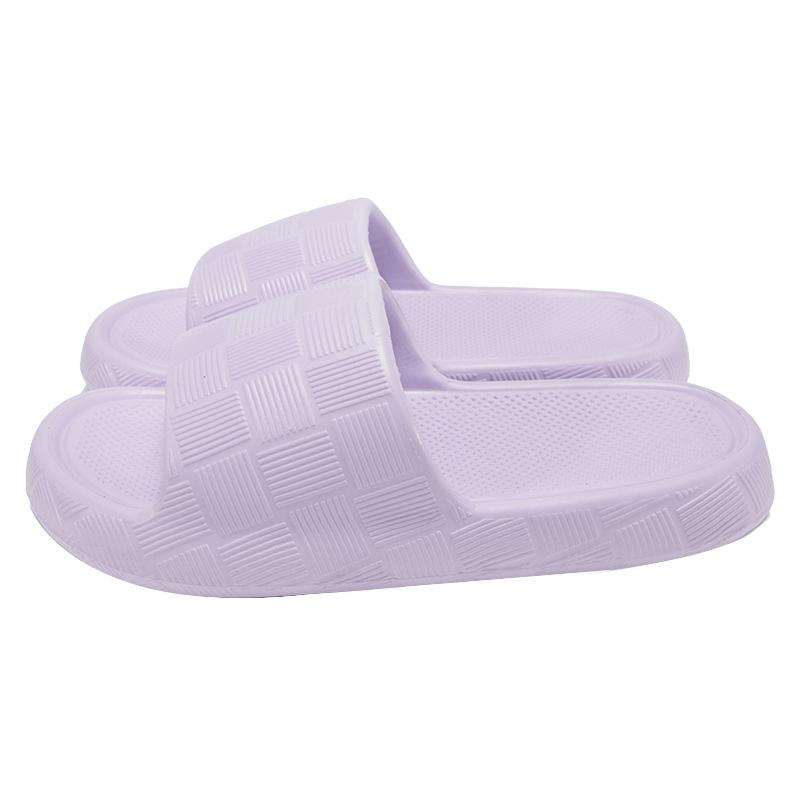 Cool slippers stepping on shit eva summer home bathroom bath non-slip and non-smelly feet home interior