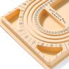 Portable Bead Stringing Platform For Jewelry Makers Adjustable Spacer Tray With Nonslip Design Beading Platform