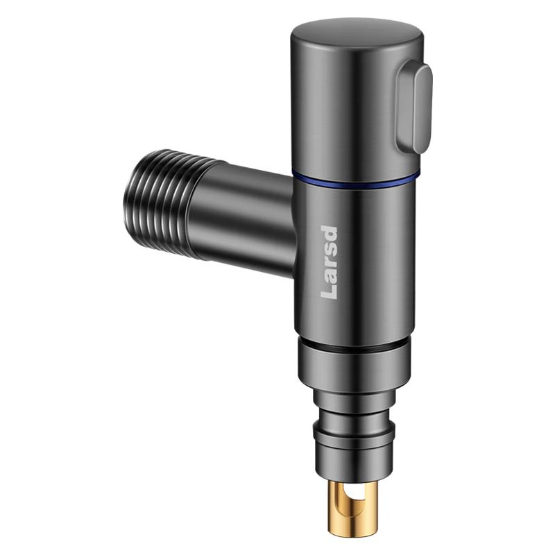 Larsd Stainless Steel Washing Machine Angle Valve Faucet with Auto Stop