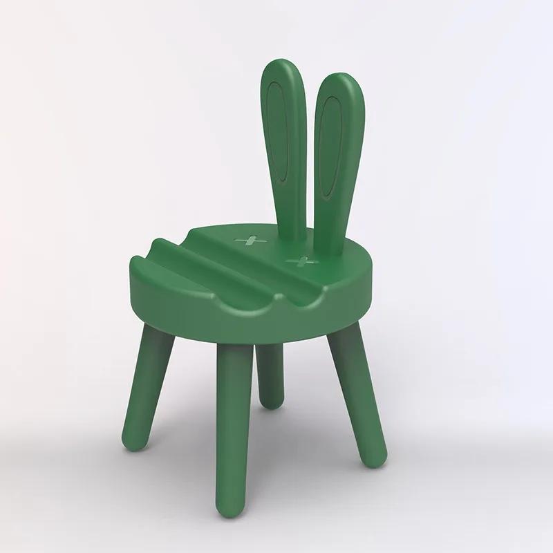 Kreativní roztomilý držák telefonu Tvar křesla Držák stolního telefonu Stojany Příslušenství k mobilním telefonům