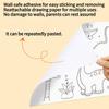 1VOLUME  huge graffiti painting paper creative hand-colored canvas can be attached to the wall without dirty wall children's graffiti painting roll