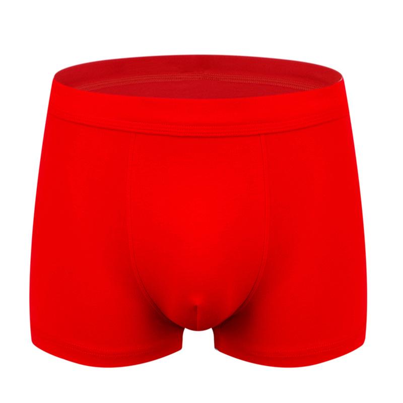 Plus Size Men's Summer Cotton Loose Breathable High Waist Flat Angle Briefs