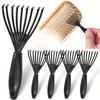 [Hair Brush Cleaner] 1pc Plastic Mini Hair Brush Cleaner with Ergonomic Handle - Detangling & Hair Removal Tool for Long Hair,Durable Plastic Bristles