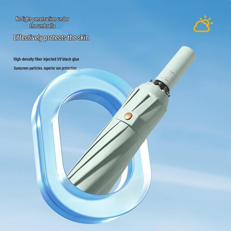 MAYDU M3338 Fully Automatic 3-Fold UV Protection Windproof Umbrella