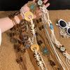 Retro Ethnic Hand-woven Waist-cinching Belt for Dresses