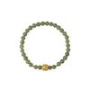 Natural stone crystal geometric beaded bracelet retro high-end bracelet women's niche light luxury versatile jewelry