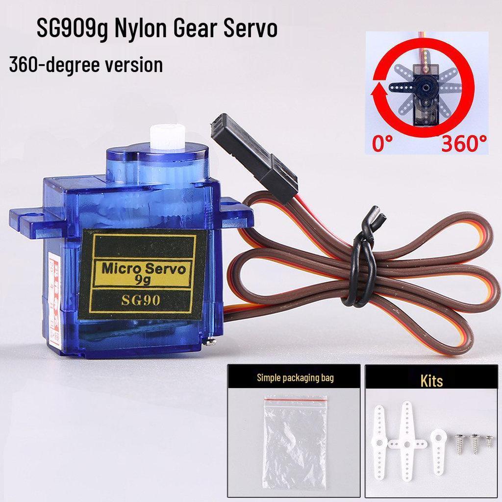 MG90S 14g Metal Gear Tilt Servo for Fixed-wing RC Aircraft & Robots