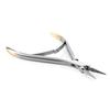 Dental Root Extraction Forceps Straight Curved Atraumatic Minimally Invasive Tool for Residual Root Tip Removal