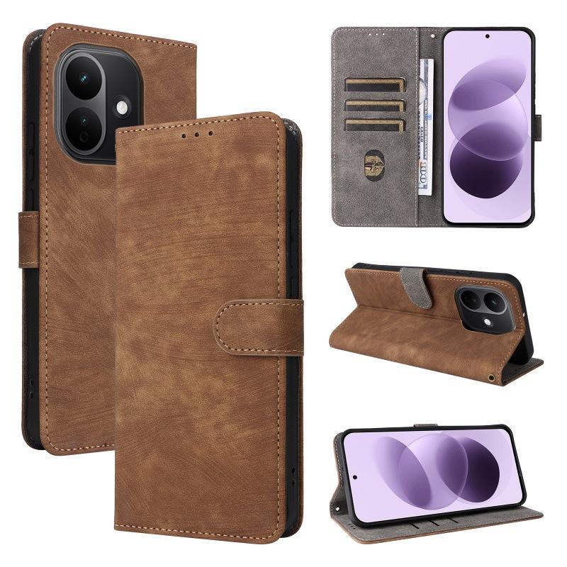 Xiaomi Redmi Note 17 5G Brieftaschen-Handyhülle mit RFID-blockierendem Kreditkartenhalter, Handyhüllen-Abdeckung mit Ständer für Xiaomi Redmi Note 17 5G