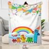 Numberblocks Blanket Comfortable Suitable for Seaside Sofa Livingroom for All Seasons Playful Design Ideal Gift for Friends Family Couples Picnic