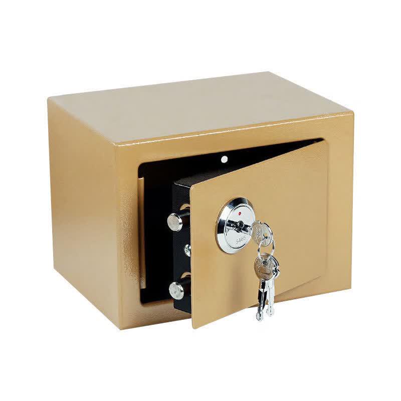 Mini Mechanical Key Steel Security Safe
