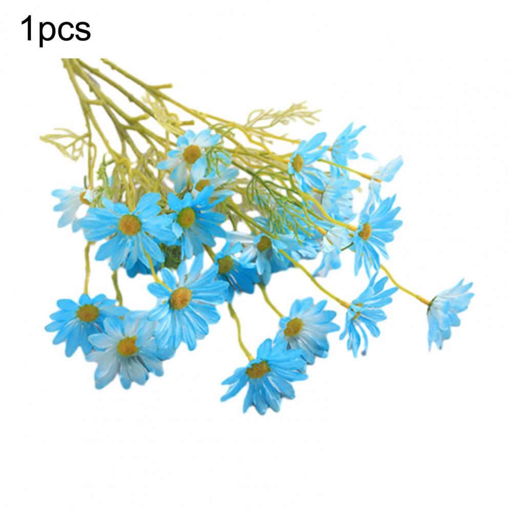 Artificial Flowers Wedding Silk Flowers Artificial Chrysanthemum Bouquet 2 or 5 Stems Realistic Silk Flowers Uv for Home