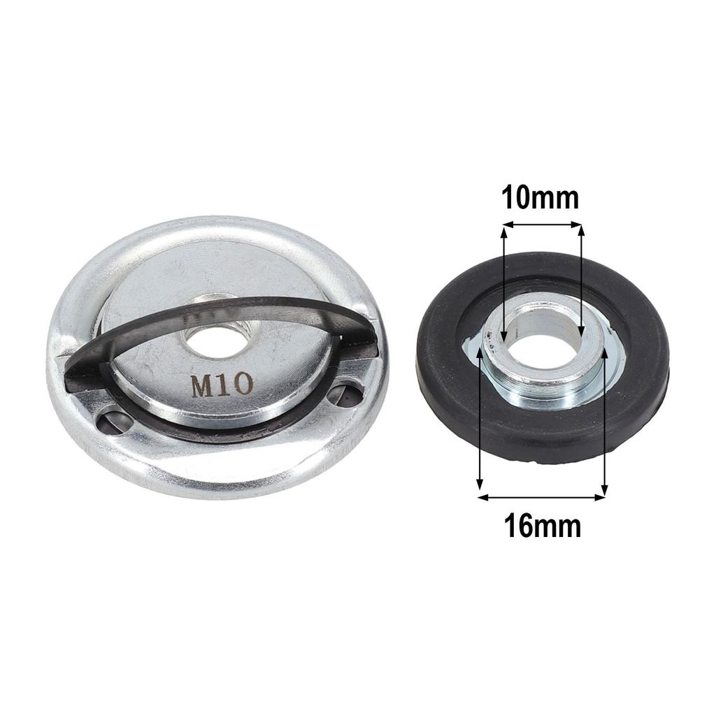 1 szt. M10 Szybkozłączka Samoblokująca Tarcza Dociskowa Szlifierki Nakrętka Kołnierzowa Zestaw Uchwytów Mocujących Narzędzia do Uchwytów Mocujących Części
