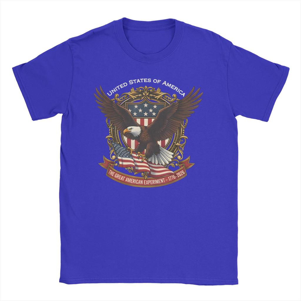 Anniversary USA T Shirt Beach Hip Hop T Shirts Unisex Cotton O Neck XL XL XL Tees Short Sleeve Vintage Tops