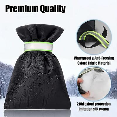 Isolierte Wasserhahn-Frostschutzabdeckung Außenrohrschutzhülle Für Winterfrostschutz & Staubdicht Wärme