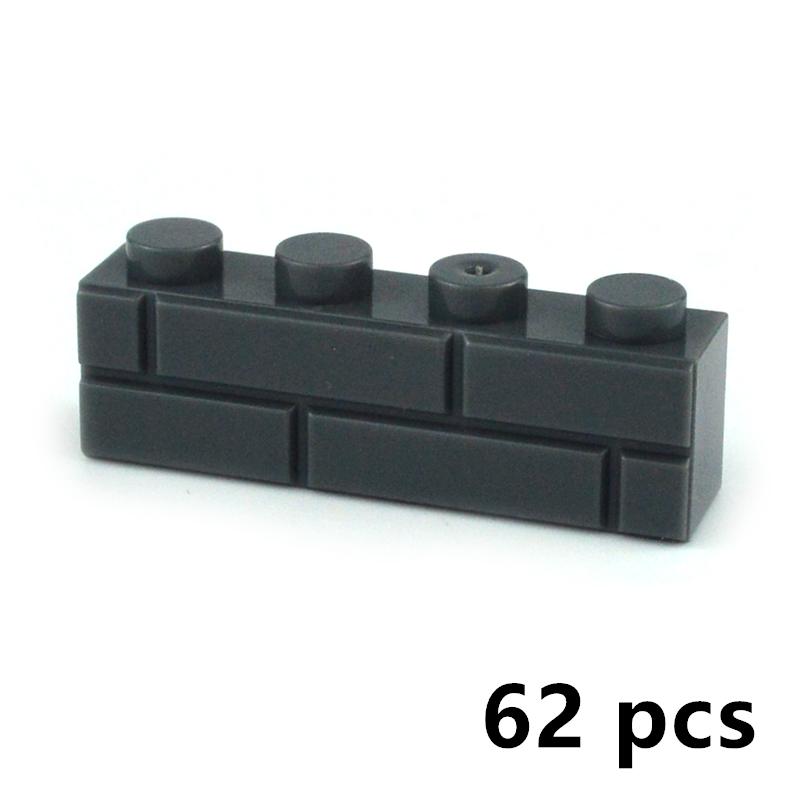 DIY Building Blocks Wall Figures Bricks 1x2 1x3 1x4 L Dots Educational Creative Construction Brick Size Compatible Small Bricks