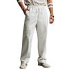 Summer Lightweight Men's Loose-fit Casual, Trendy, Business-style, Minimalist, Sporty Wide-leg Trousers