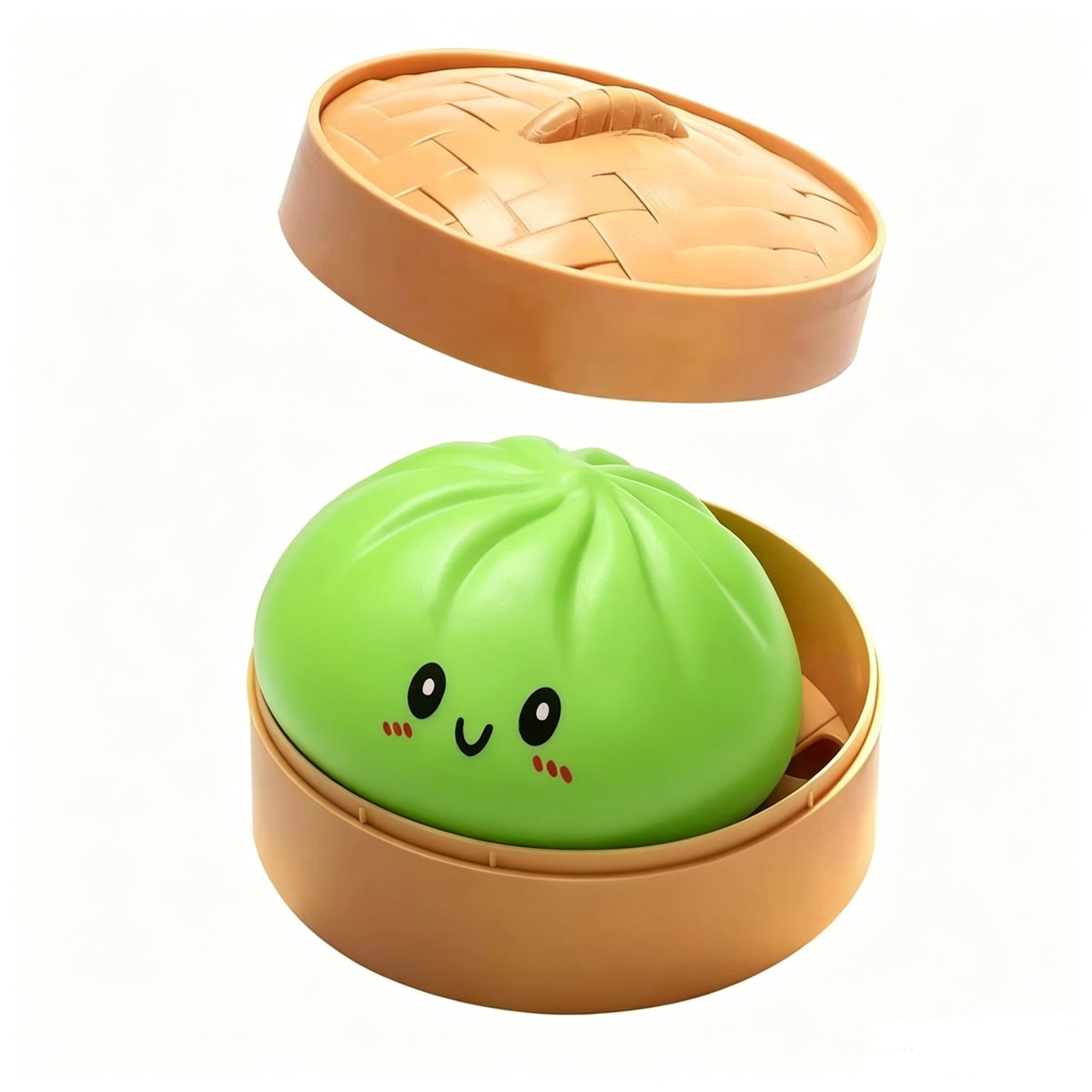 Nieuwe Glitter Dumpling Squishy Mystery Box - Verrassing Dumpling Squishy, Reusachtige Glitters Dumplings, Zeldzame Dumplings Broodje Stressverlichting Fidget Set.