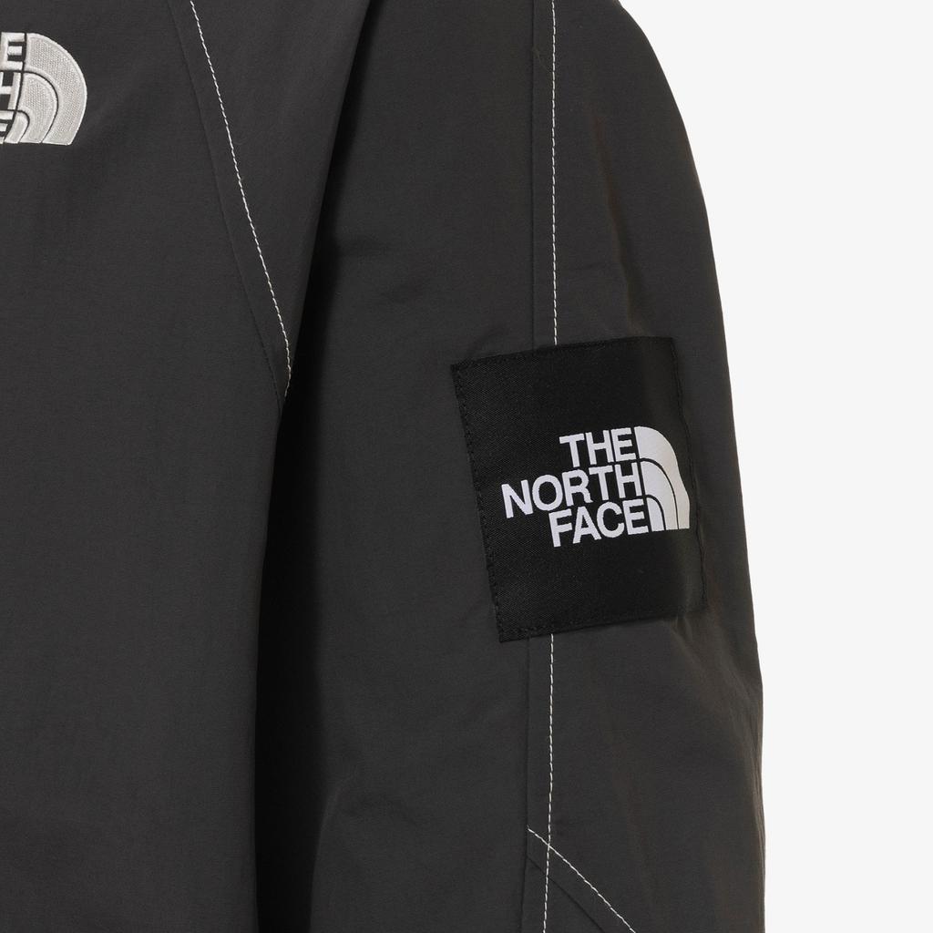 The North Face Logo Long Sleeve Zip Collar Jacket Men Jackets Charcoal NJ3BR05L