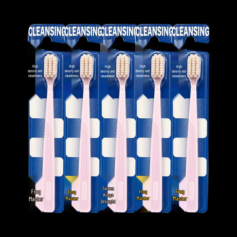 Frog Prince 632 Series Soft Toothbrush 5-Pack