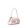 Michael Kors Ludlow Logo Flap Closure Sheepskin Shoulder Bag Women's Rose Pink