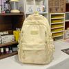 Schoolbag Fresh Sea Salt Blue Youth Vitality Primary and Secondary School Students Grades 1-9 Backpack High Value Multi-compartment Design Backpack