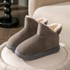 Snow boots women's winter thick-soled thickened velvet indoor home bag and thermal cotton slippers women's outer wear