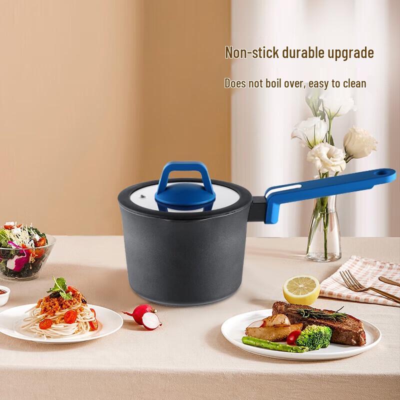 DESLON Blue Shark 16cm Non-Stick Baby Food Milk Pot