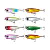 Zig-Zag Surface Popper Minnow Lure 3.5g 4.5cm for Bass Fishing